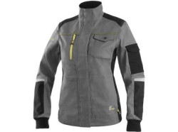 Bl�za CXS STRETCH, d�mska, �edo-�ierna
