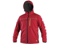 Bunda CXS STRETCH, p�nska, softshell, �erven�