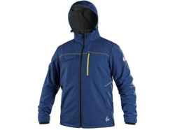 Bunda CXS STRETCH, p�nska, softshell, tmavo modr�
