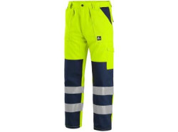 Nohavice CXS NORWICH, v�stra�n�, 170-176 cm, �lto-modr�