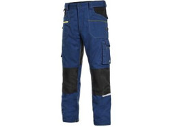 CXS STRETCH p�nske nohavice, tmavomodro-�ierne