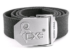 Opasok CXS NAVAH, �ierny, 4 cm, 125 cm, textiln�, spona s logom CXS