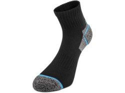 Pono�ky CXS CoolTrail, �erno-modr�, 3 pack