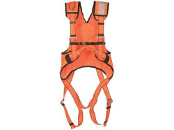 Postroj s v�stra�nou vestou P-30 HV+, oran�ov�, ve�. M � XL