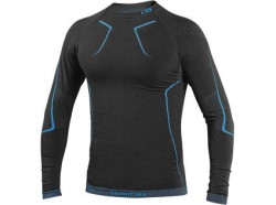 CXS SeamFlex p�nske funk�n� tri�ko s dlh�m ruk�vom �ierno-modr�