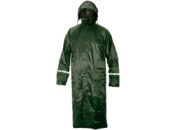 Nepremokav� pracovn� pl᚝ do da��a CXS VENTO, zelen�, unisex